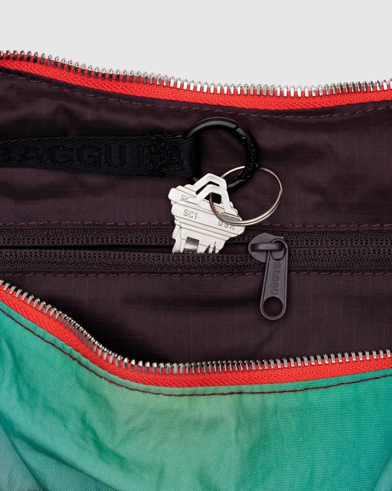 BAGGU Medium Nylon Crescent Bag - Image 3